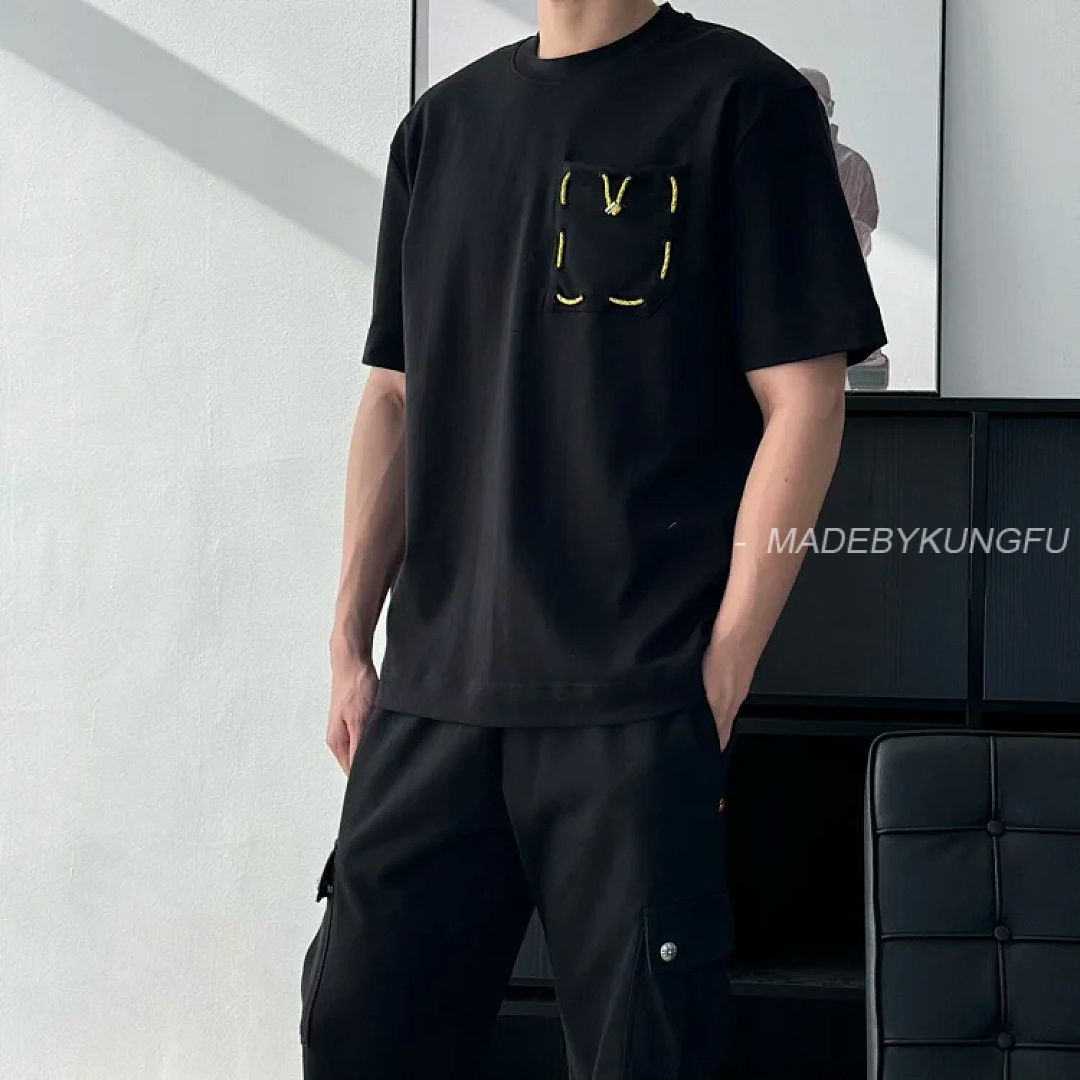 【A+ Item ID 9058 FE Thick And Heavy Feeling Woven Dyed Drawstring Round Neck Pullover, Satin Ri