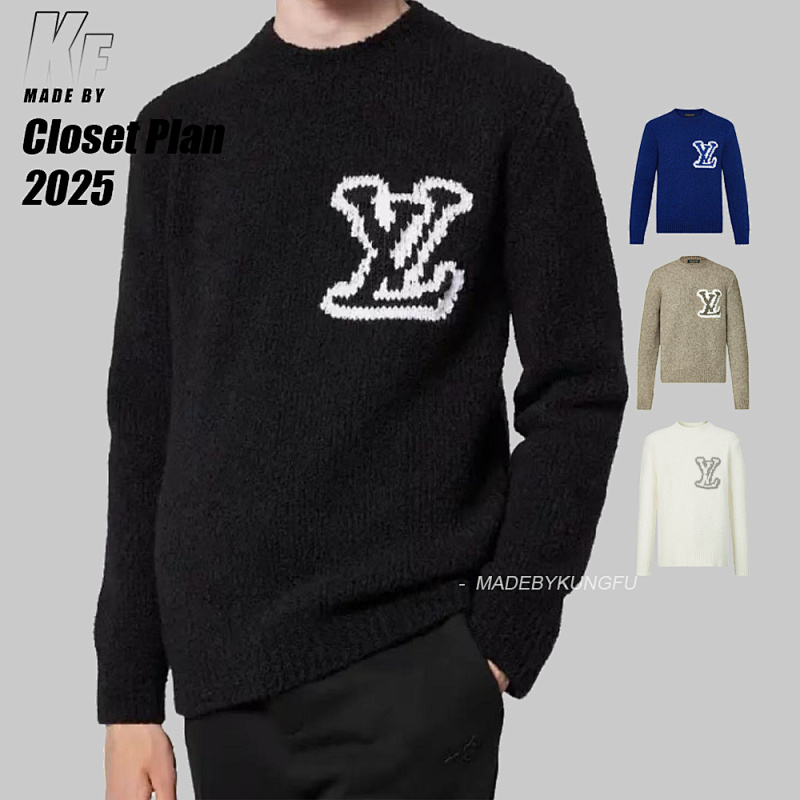 Louis Vuitton 1V Teddy Yak & Wool Blend Sweater, photo 1
