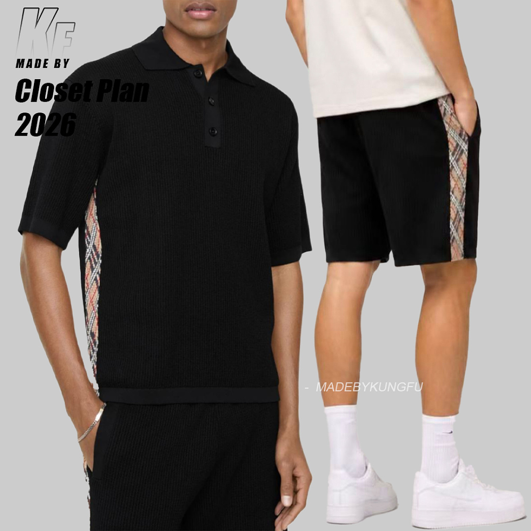 Other BBR 3D Striped Knitted Polo