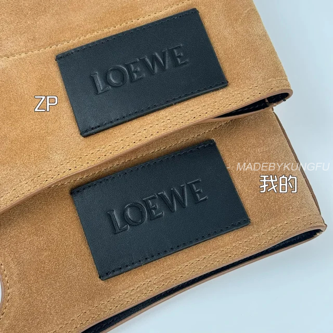【A+ Item ID 9088 LOE Bob Special Structure Hand-Held Hollowshoulder Bag Imported Thick Suede Folda - Image 44