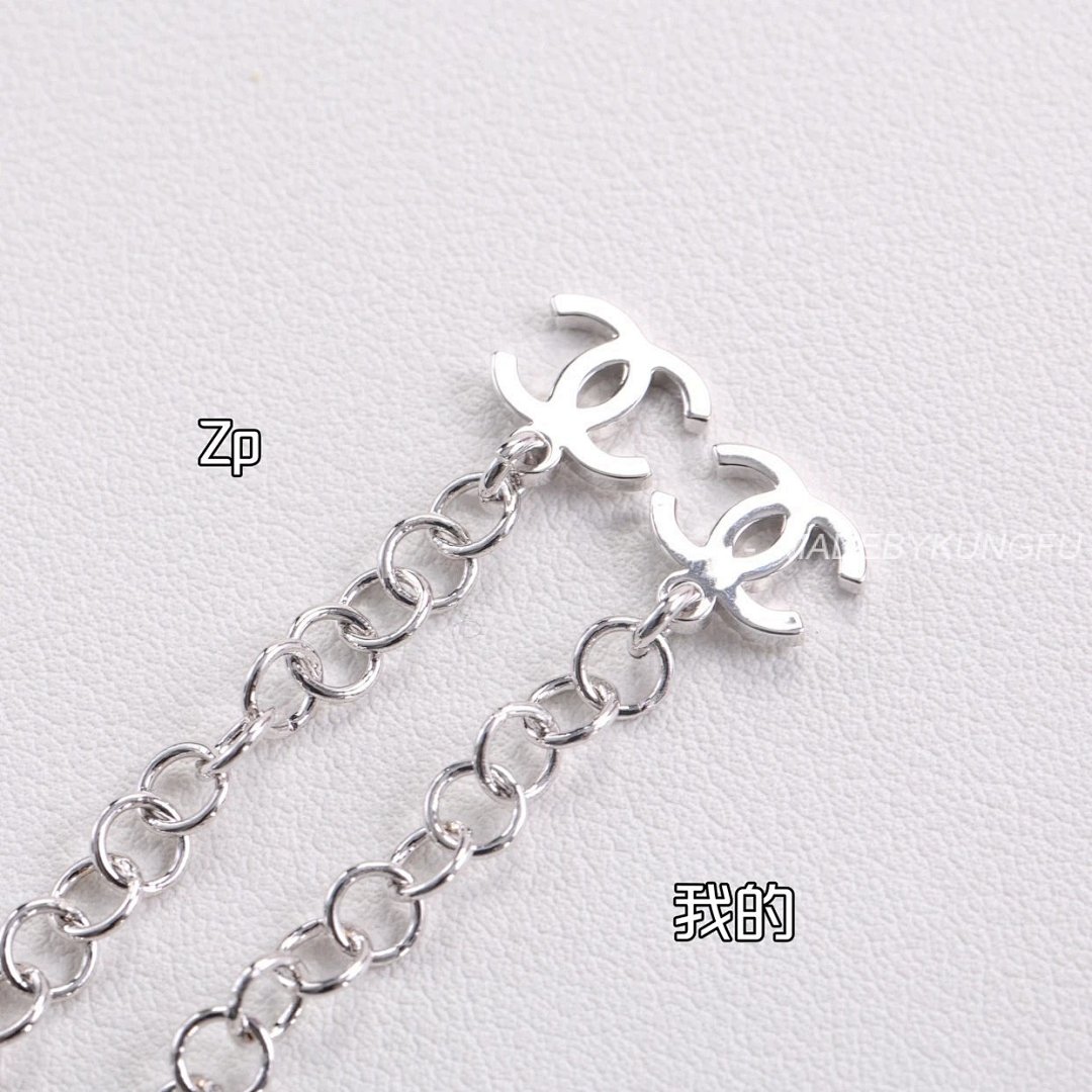 【A+ Item ID 8373 CHANE1- Xiaoxiang -2025Ss-25P Love Series Necklace (Metal Crystal Mat) - Image 23