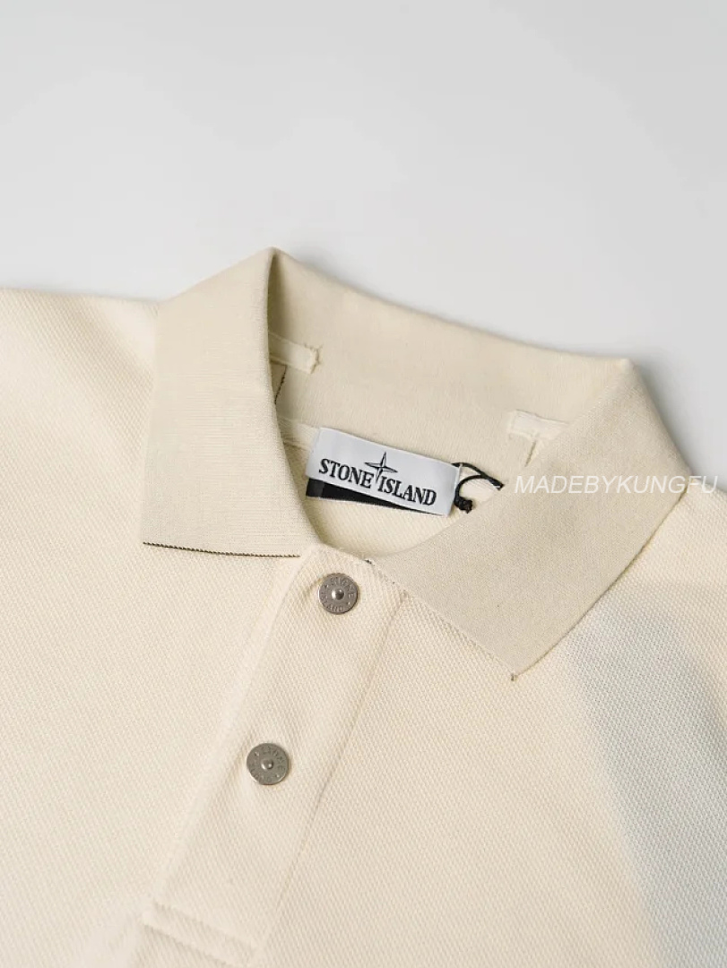 【A+ Item ID 9065 SI Customized Vermilion Cloth FLOOFIT Old Money Style LOGO Button Short Sleeve Pol - Image 21