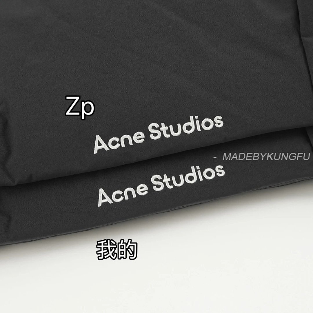 【A+ Item ID 8098 Acne SS25 Logo _National Standard 90 White Duck Down_ Solid Color Zipp - Image 23