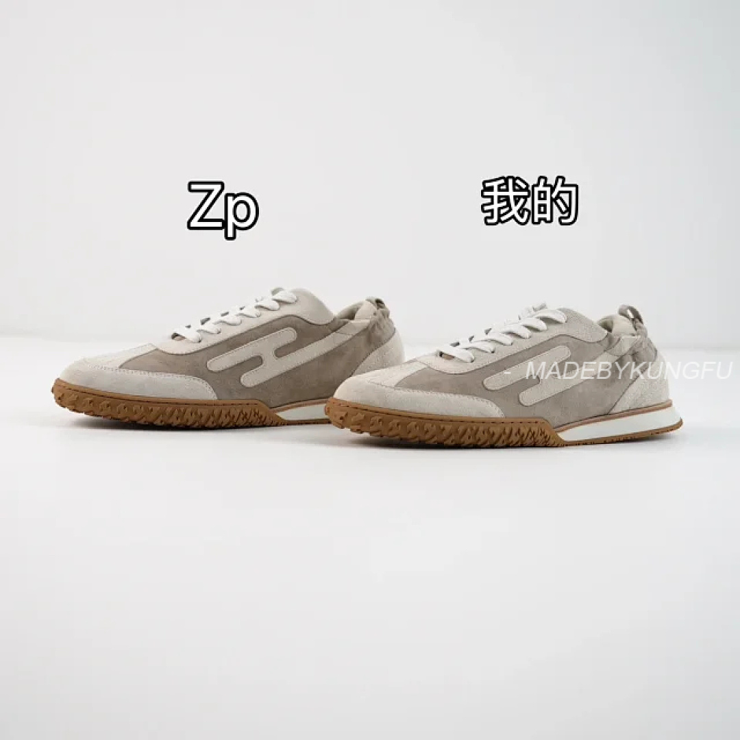 【A+ Item ID 9067 Hermes Sheepskin Vegetable Tanning Round Head Strap German Training Shoes Low Top - Image 39