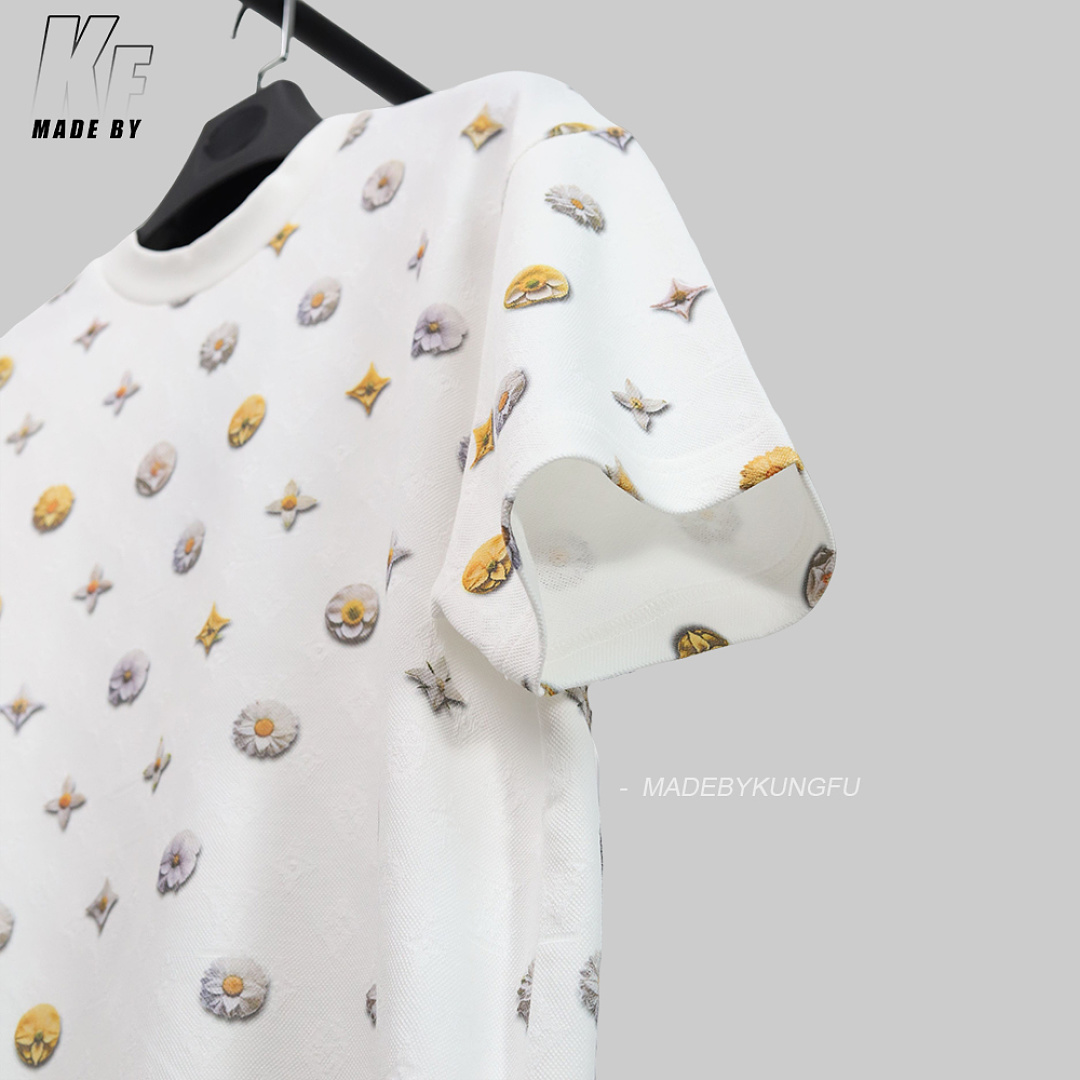 Other 1V Daisy Monogram Jacquard Tee - Image 11
