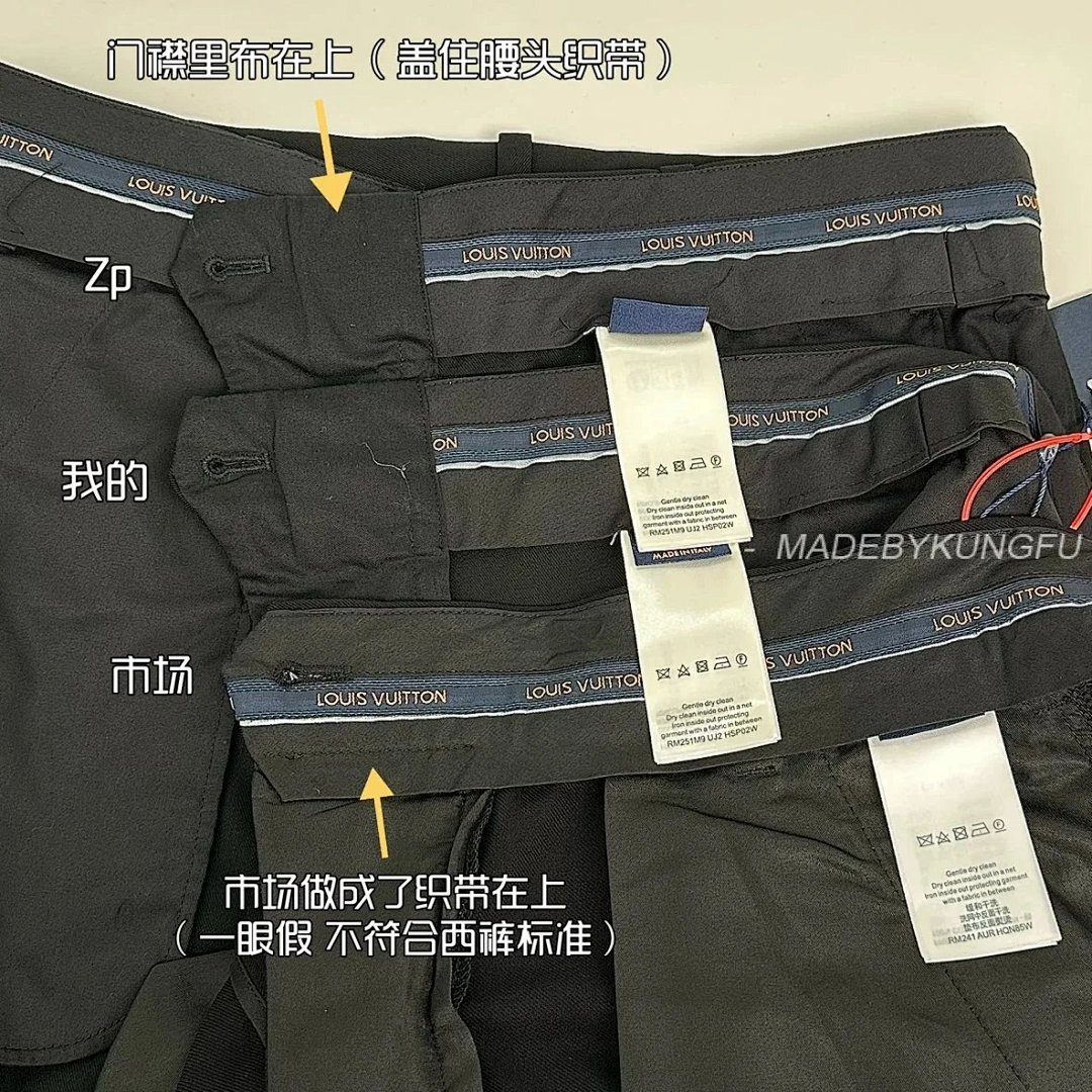 【A+ Item ID 8238 Haute Couture -2025SS High Cut Pocket Pants (Fully Bonded Le) - Image 5