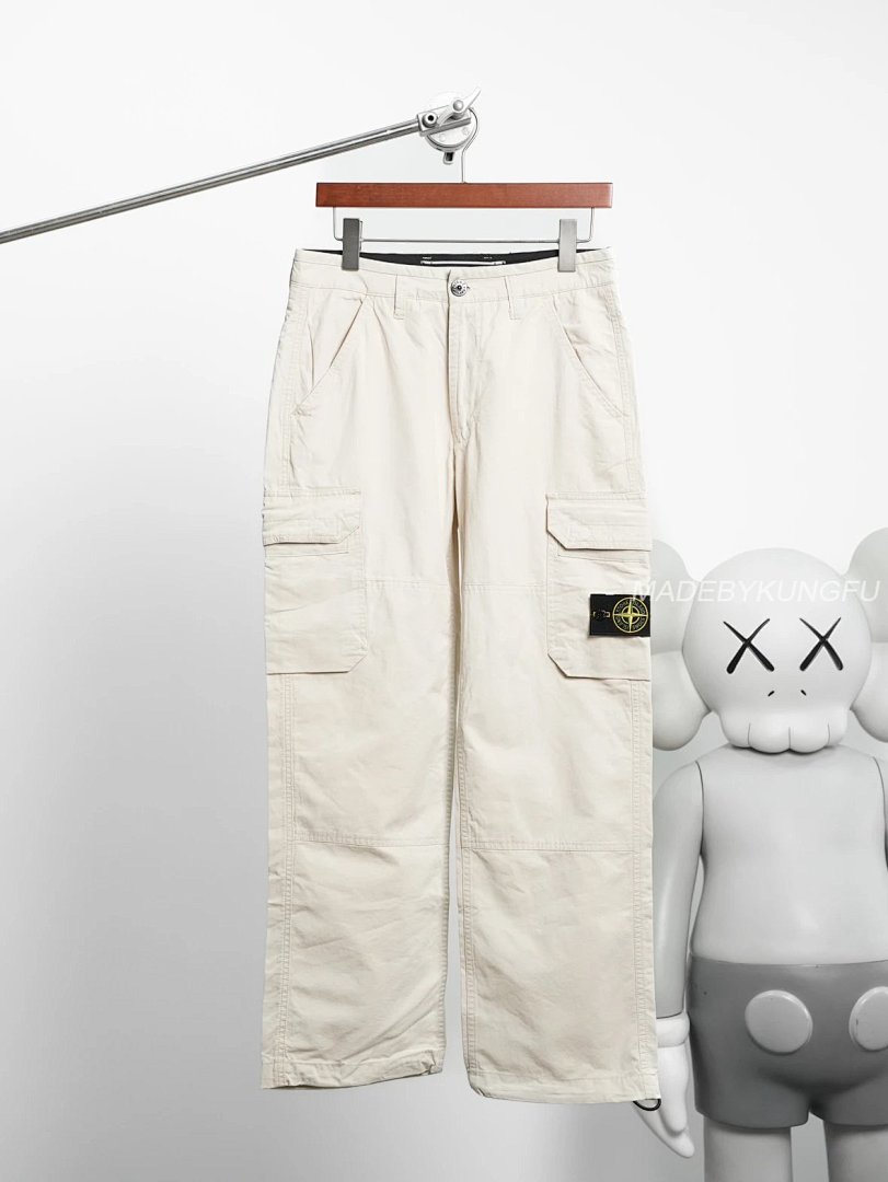 【A+ Item ID 8358 Stone1Sland- Island -“10-10 Cotton Denim ” Double Side Pocket Cargo St - Image 14