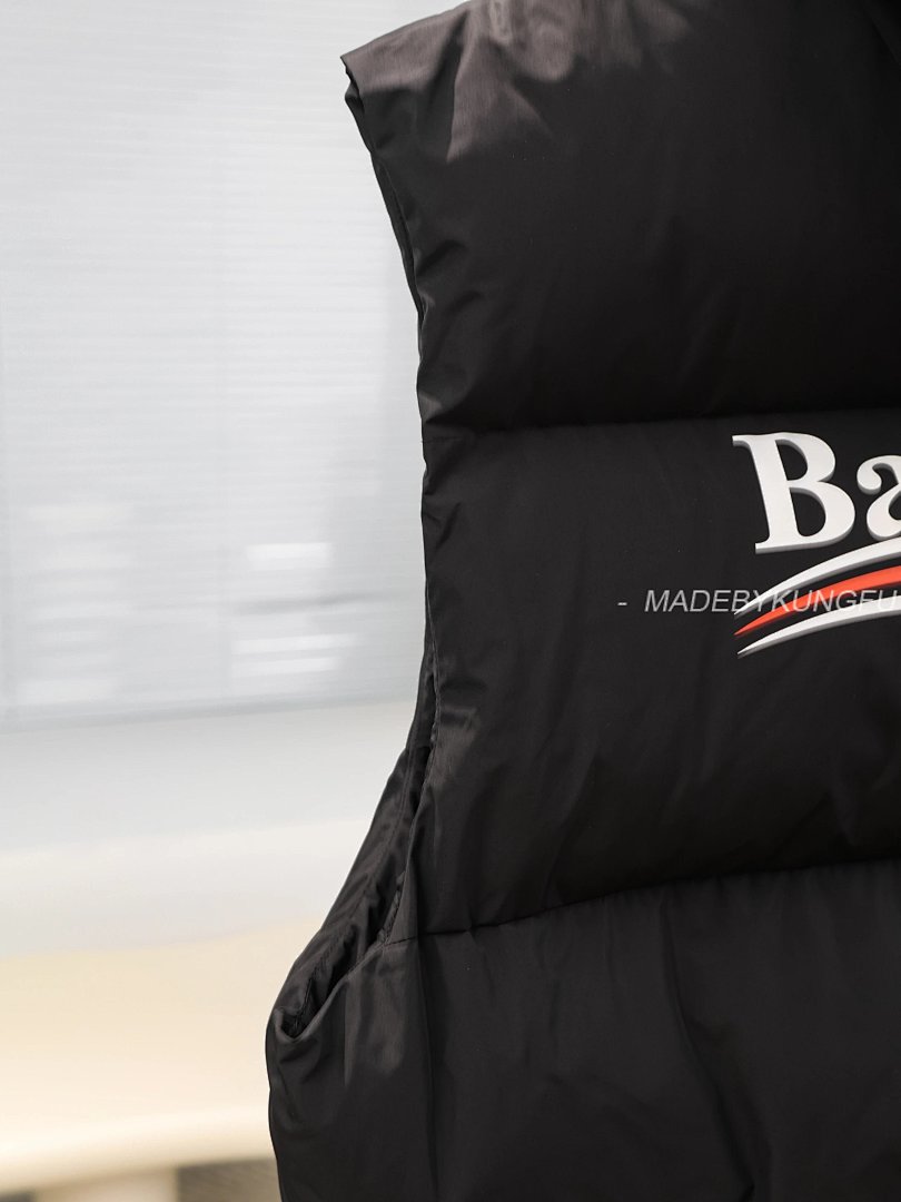 【A+ Item ID 8103 Balenci@Ga- Paris (Cola Wave Series Down Cotton Jacket Vest Dow) - Image 11