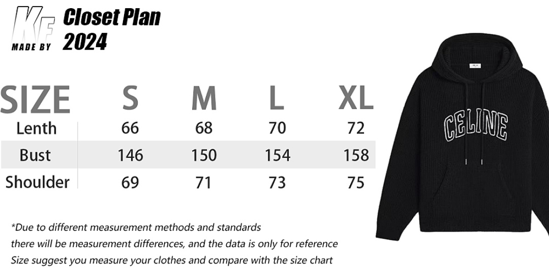 Other CE Knitted Wool Hoodie - Image 2