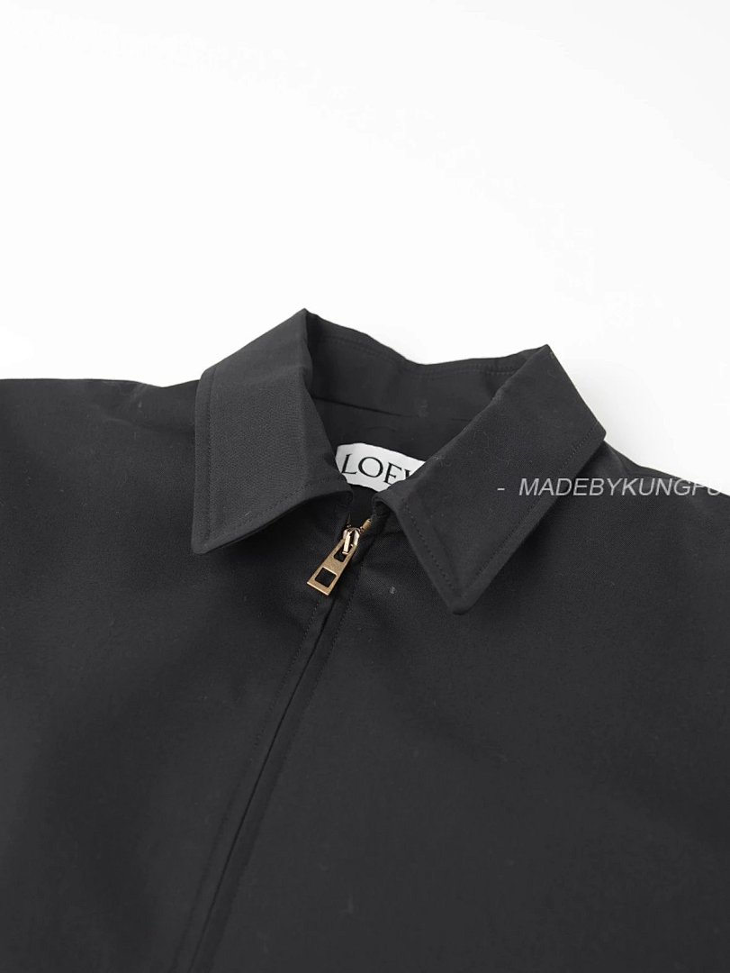 【A+ Item ID 8033 L0EWE-SS26-“ Imported Leather ”“ Combed Cotton Twill ” Solid Color Loo - Image 12