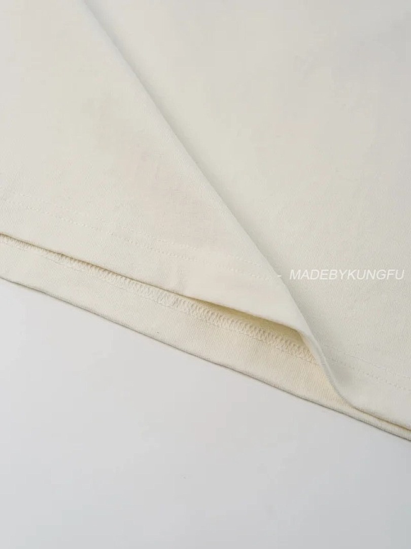 【A+ Item ID 9017 1V Pure Cotton Water Soluble Letter Embroidered Knitted T-Shirt - Image 23