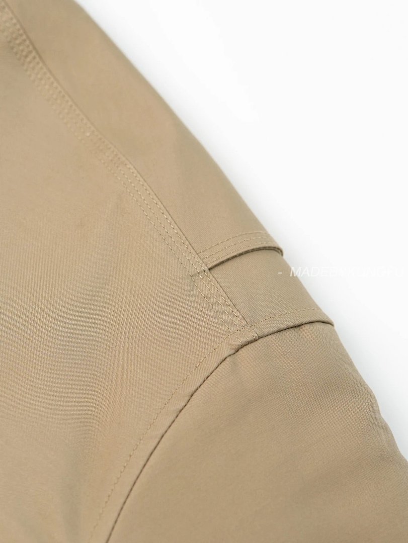 【A+ Item ID 8008 Acne-“ Leather Collar ”SS25 Solid Color Pocket Zipper Snap Button Jack - Image 17