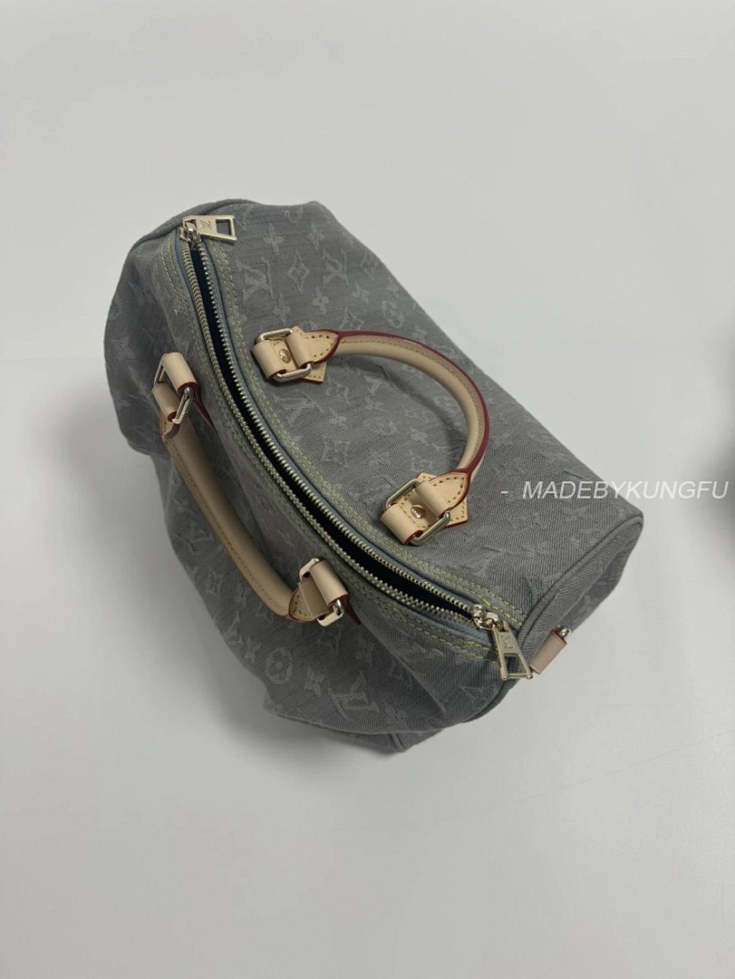 【A+ Item ID 8509 Speedy-Soft-30- Gray Denim Removable Leather Tag (Hardware Acce) - Image 44