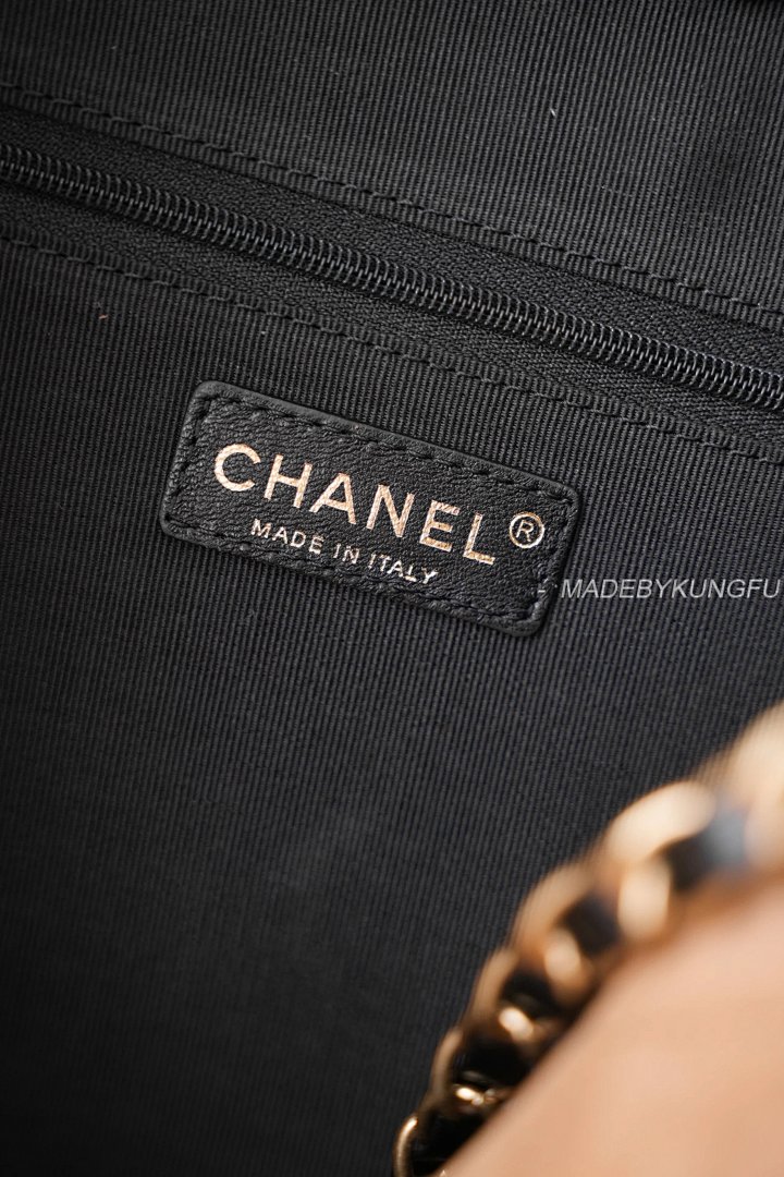 【A+ Item ID 8513 Xiaoxiang 25A Suede Color Blocked Handbag (_Imported Suede_ Small) - Image 5