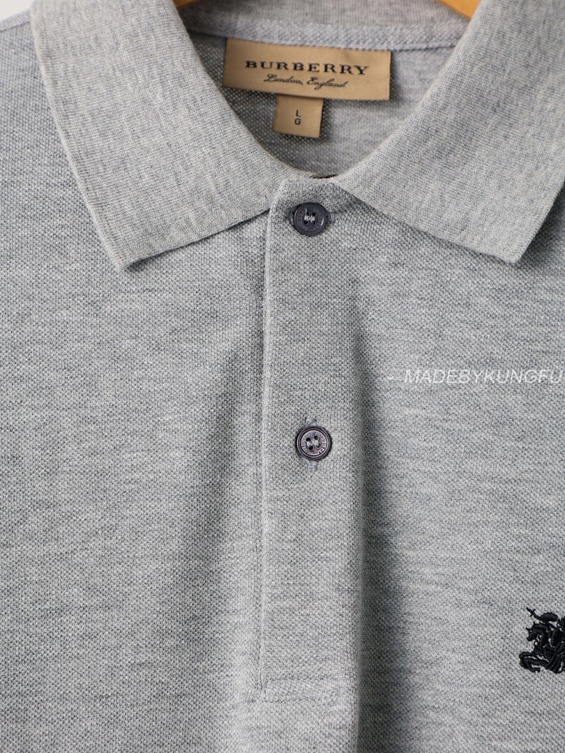 【A+ Item ID 8295 Burb3Rry-BBR-2021Ss- Classic (Plaid Collar Polo Short Sleeves Small) - Image 7