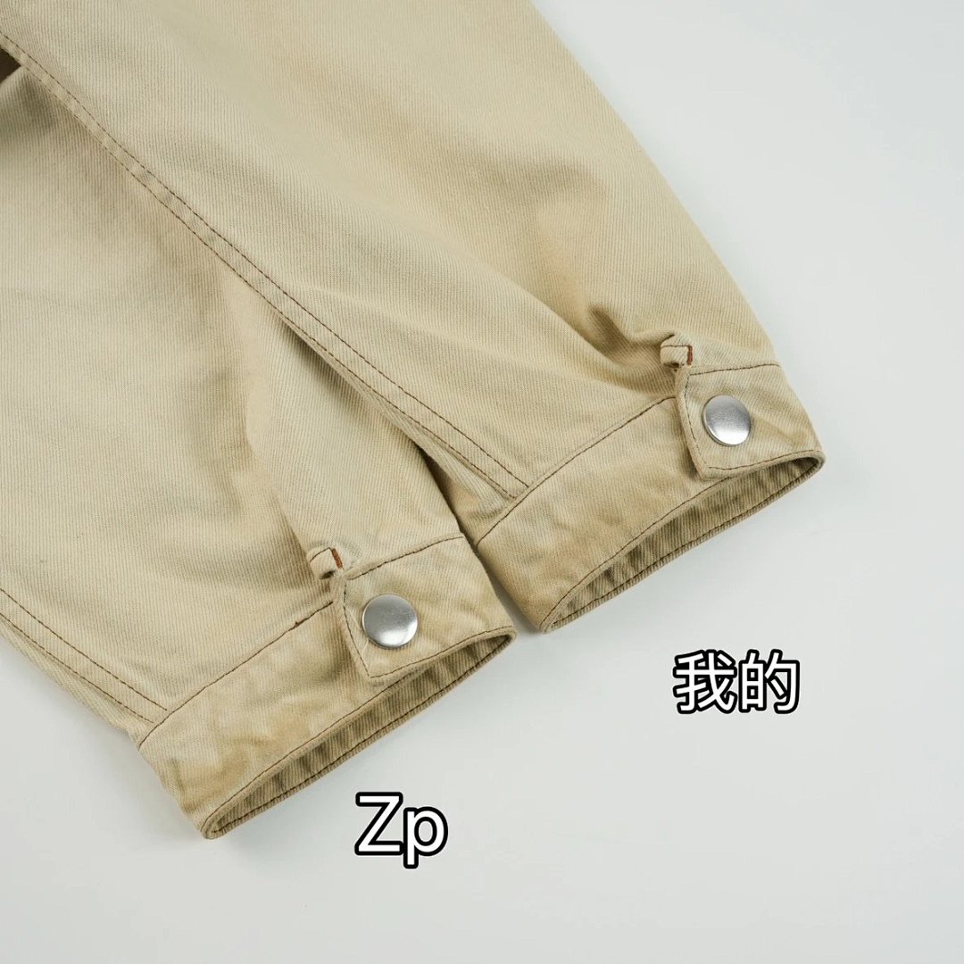 【A+ Item ID 8222 PRD (Dirty Stained Used Jacket _High Ding Triangle_ Solid Color Singl) - Image 25