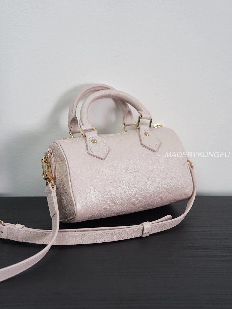 【A+ Item ID 8500 NANO-SPEEDY (Brand Old Flower Full Print Cowhide Single Shoulder Hand) - Image 25