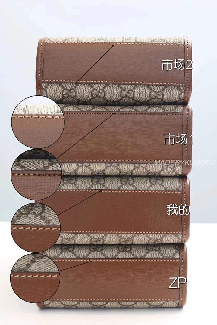 【A+ Item ID 8480 GUCCI GG-Retro Series Decorated With Interlocking Pairs G Mini T - Image 11