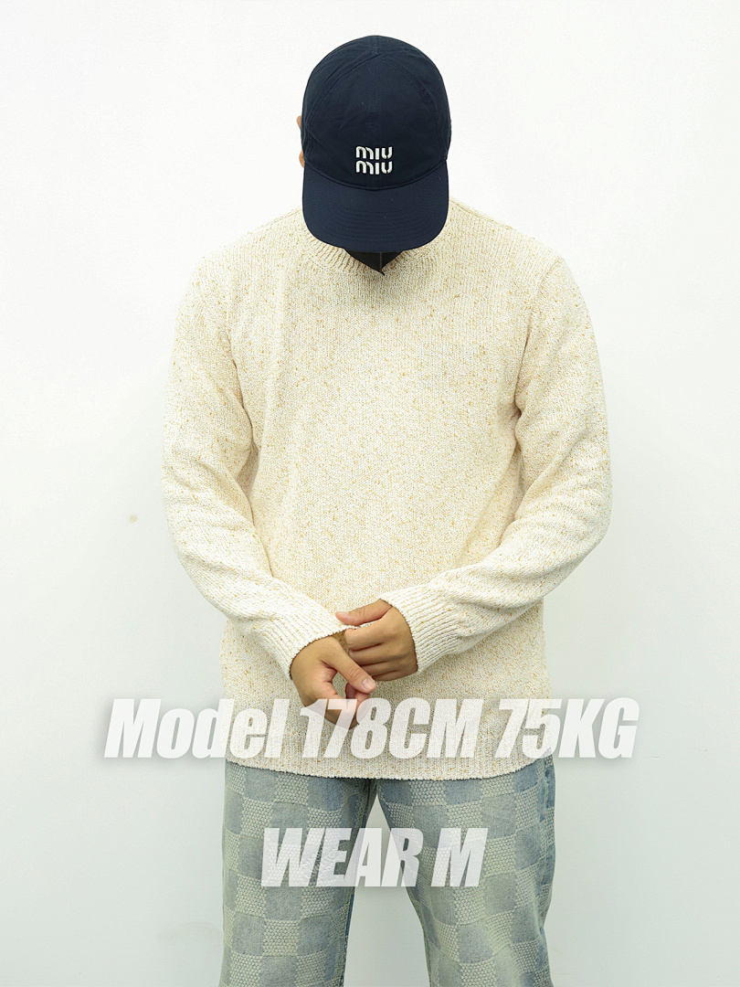 Other LP Linen-Cotton Blended Knitted Sweater - Image 3
