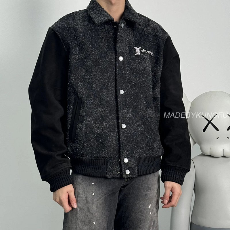 【A+ 【A+ Item ID 8027 Haute Couture SS25 Baseball Jacket _Handmade Beaded_ _Imported Goat Su, photo 1