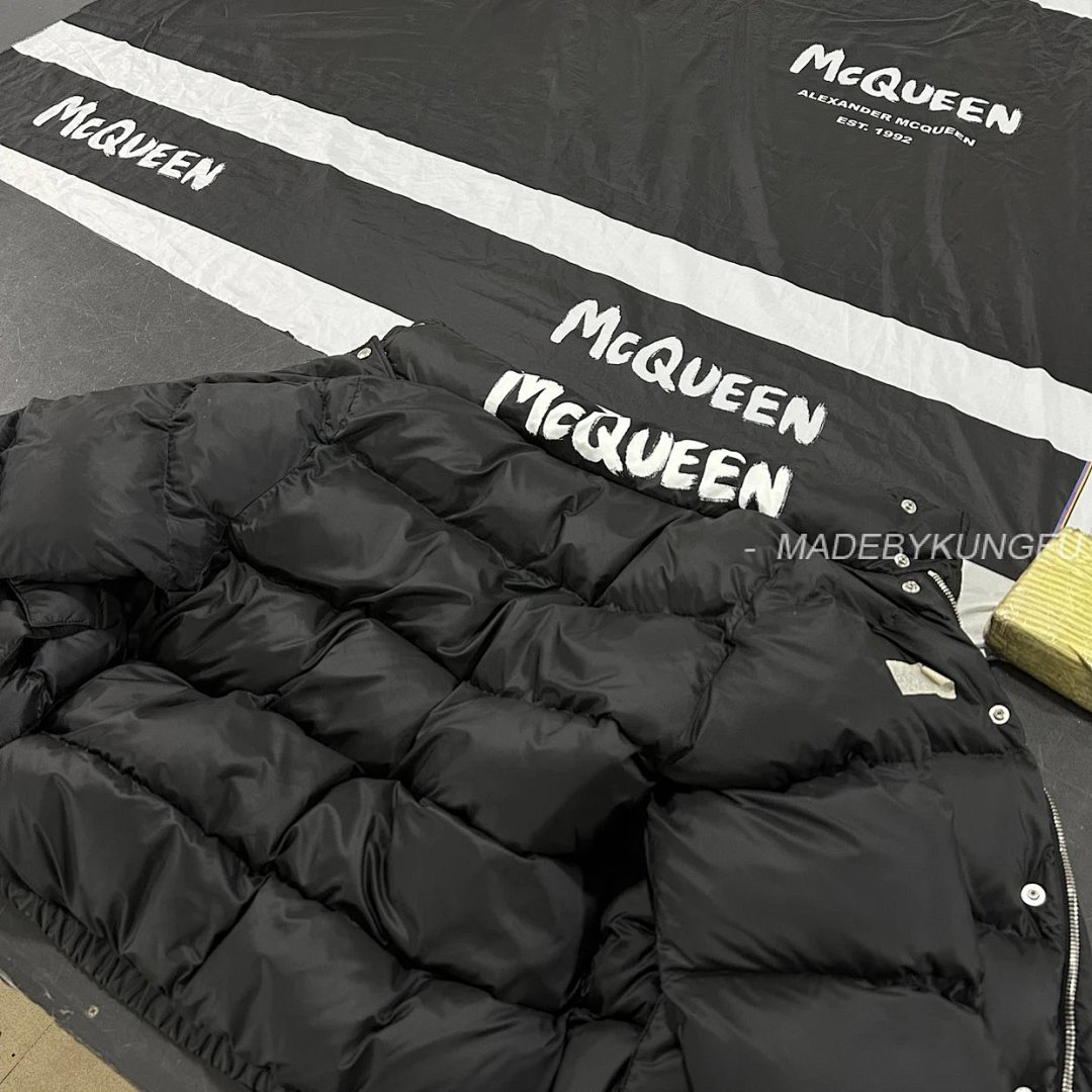 【A+ Item ID 8130 McQueen-2023FW (Stand Up Down Jacket Back Collar With Inked Letter) - Image 47
