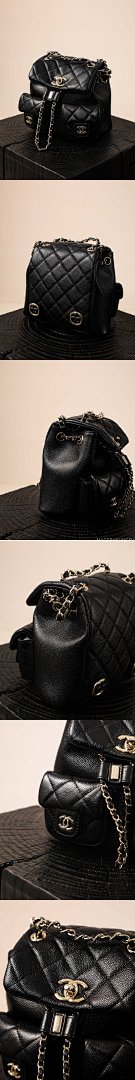 【A+ Item ID 8456 CHANE1- Xiaoxiang -2024Ss-24A-Duma Little Frog Backpack (Original Fac) - Image 5