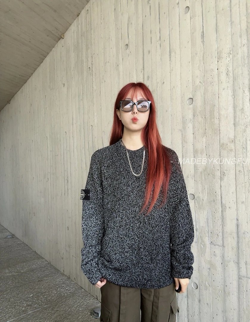 【A+ Item ID 8259 Ghost Series Crew Neck Sweater “ Special Reflective Yarn ” Fine Imitat - Image 26