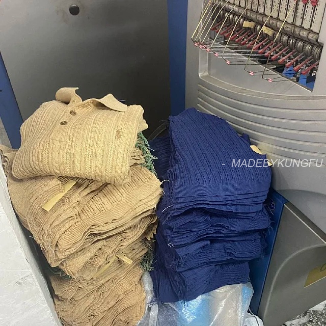 【A+ Item ID 9030 Ralph Fried Dough Twists Knitted Embroidered Pony Short Sleeve Pullover Polo Shirt - Image 15