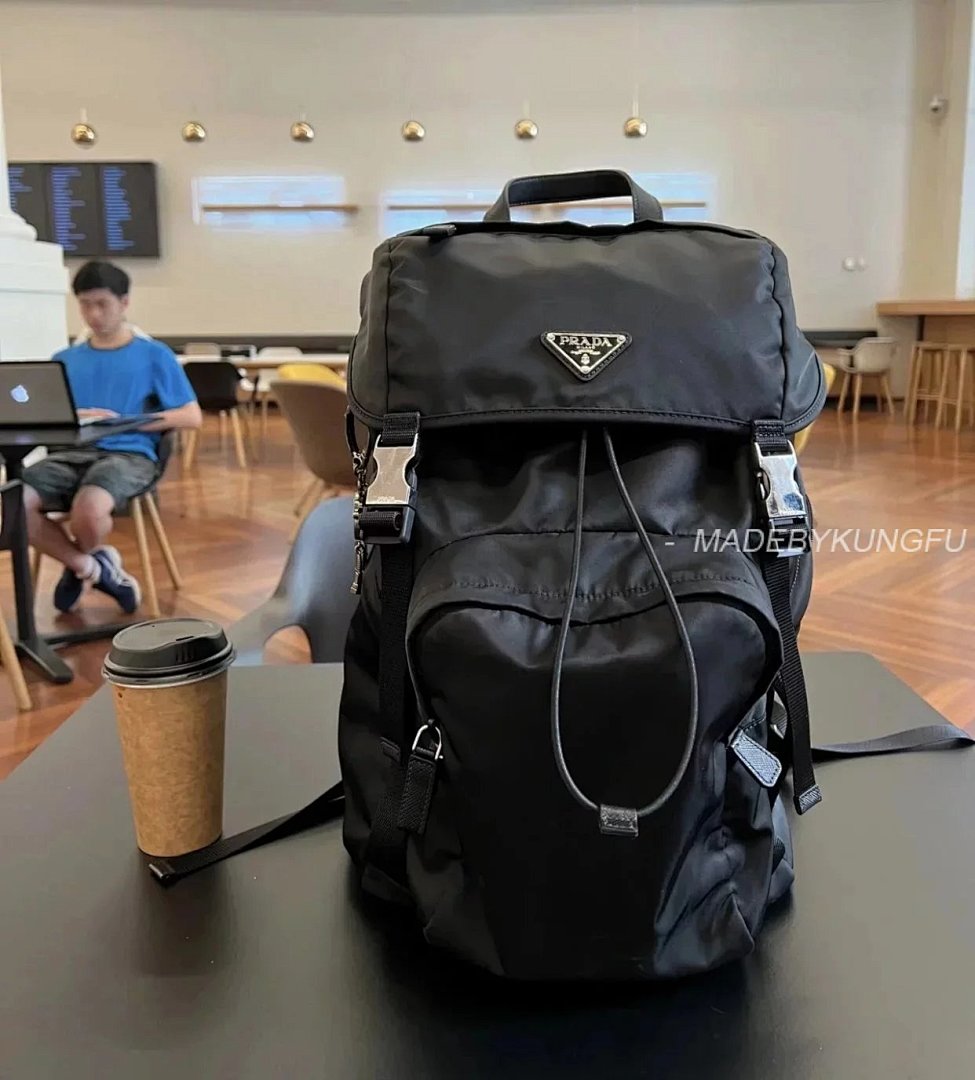 【A+ Item ID 8517 “ Appearance + Functional ”Prada- Prada -Re-Nylon Series Backpack (Me) - Image 13