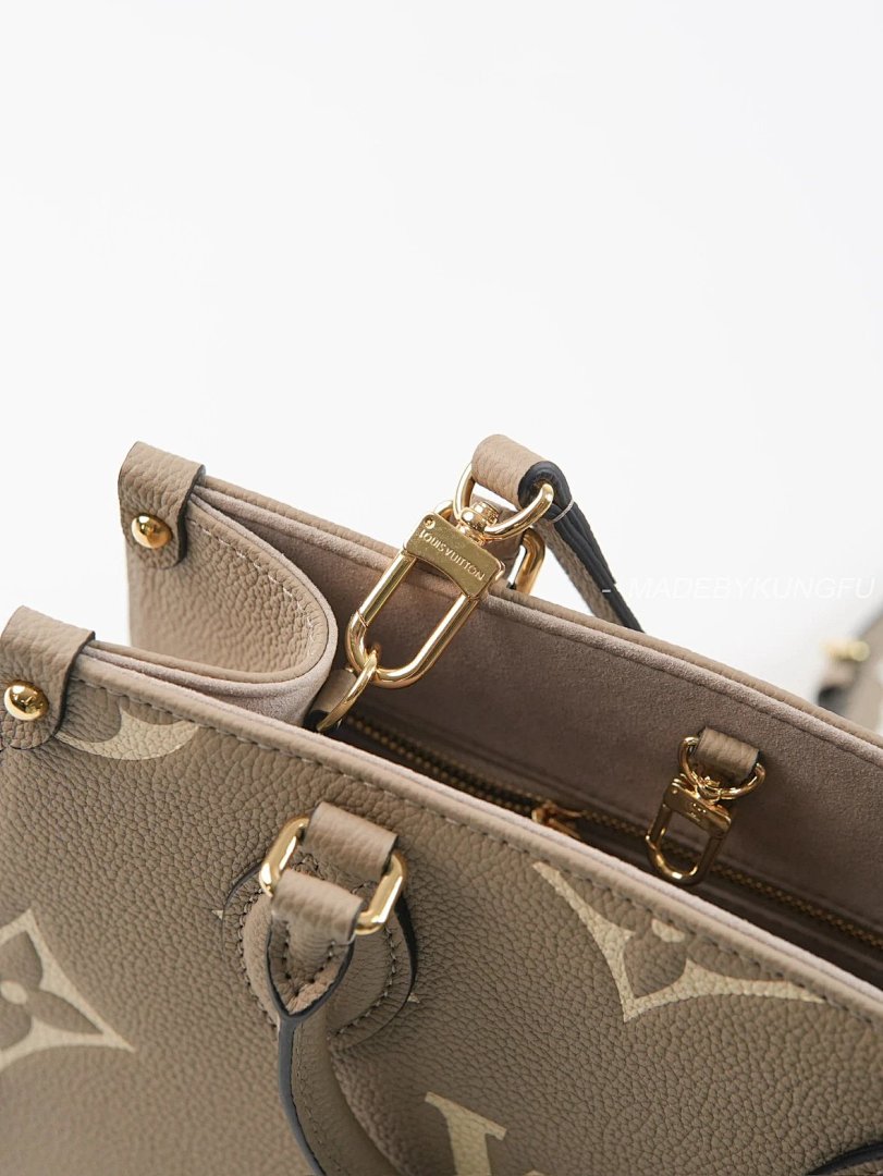 【A+ Item ID 8501 ONTHEGO-PM (Classic Old Flower Full Print Cow Leather Jungle Bag) - Image 9