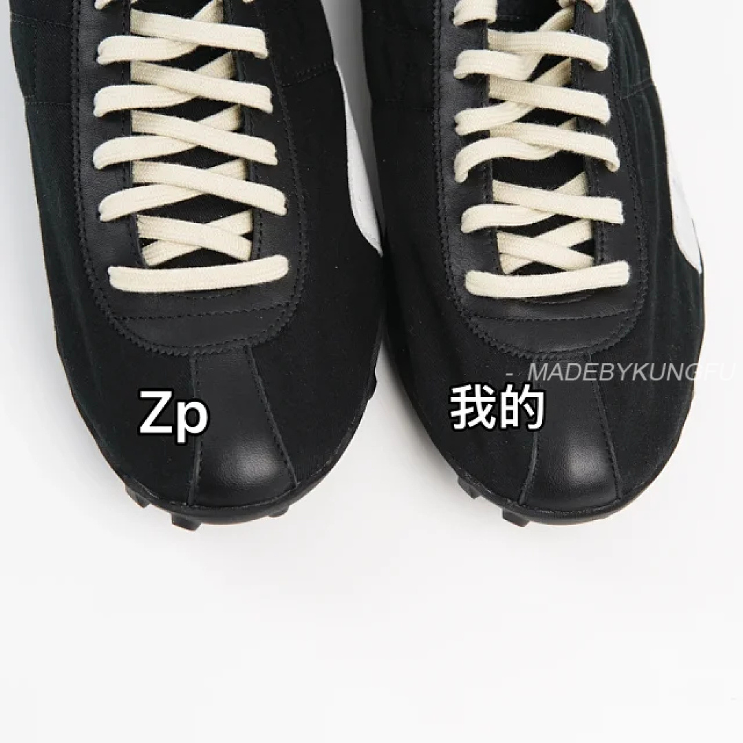 【A+ Item ID 9090 Maison Margiela Sprinters Calf Leather Studded Contrasting Round Toe Lace Up Low C - Image 41