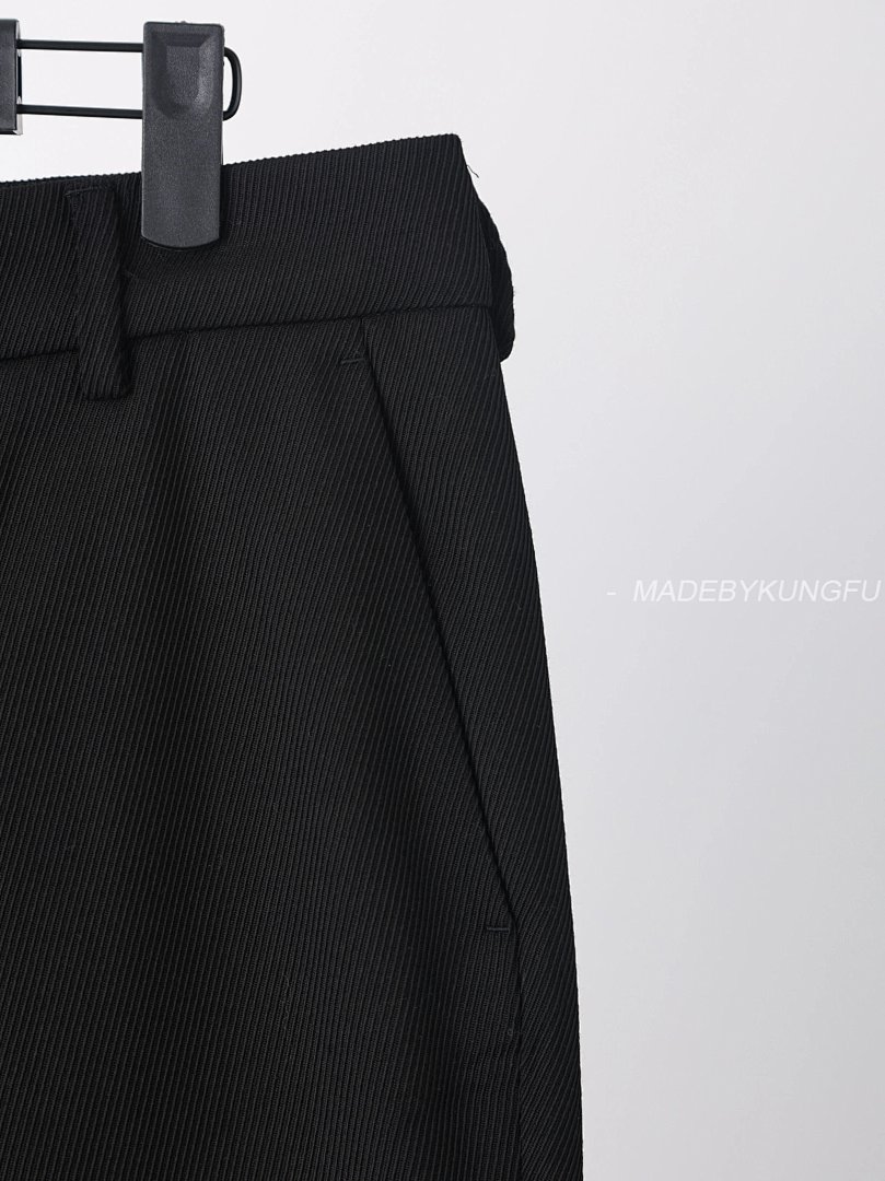 【A+ Item ID 8349 Haute Couture (Wang Jiaer Same Style Wool Micro Pull Western Pants) - Image 16