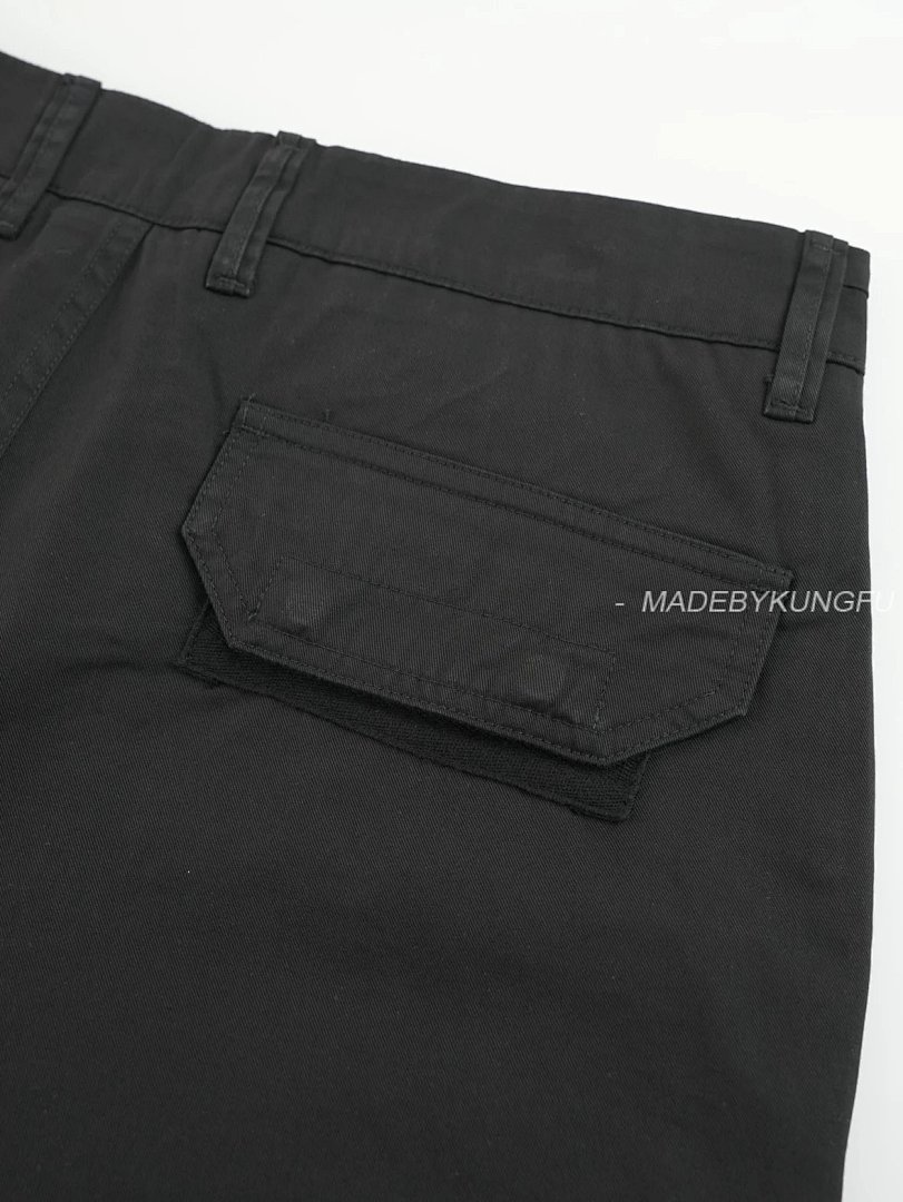 【A+ Item ID 8358 Stone1Sland- Island -“10-10 Cotton Denim ” Double Side Pocket Cargo St - Image 7