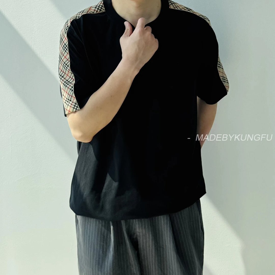 【A+ Item ID 8297 Burberr-BBR-2024Ss- Shoulder Check Web Short Sleeves (W) - Image 32