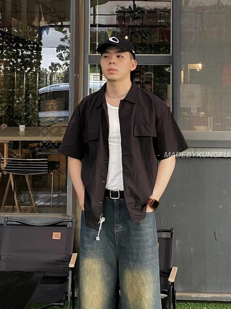 【A+ Item ID 8293 Botteg@-Veneta-BV-2022Ss- Wool Blend (Workwear Short Sleeved Shirt)