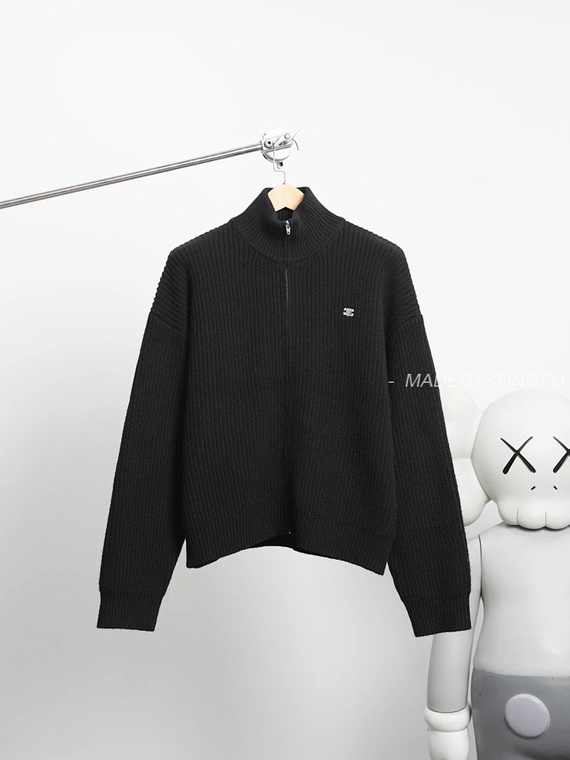 【A+ Item ID 8255 CEL1NE- Ribbing “ Wool Blend ” Turtleneck Long Sleeve Sweater (Same S) - Image 13