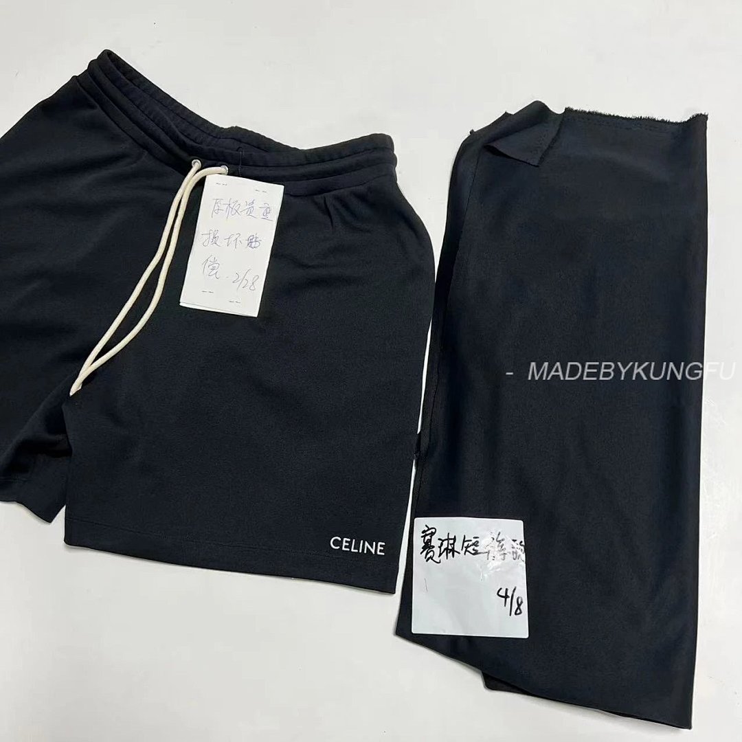 【A+ Item ID 8234 CEL1NE-Celin-2022Ss-Side Woven Shorts (Customized 100% High-Density P) - Image 46