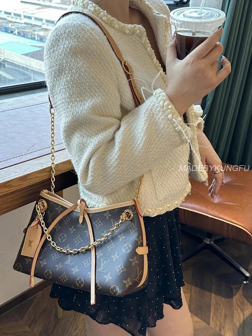 【A+ Item ID 8435 Advanced Customization -2022Ss Monogram Vintage Series (Carryall BB C) - Image 5