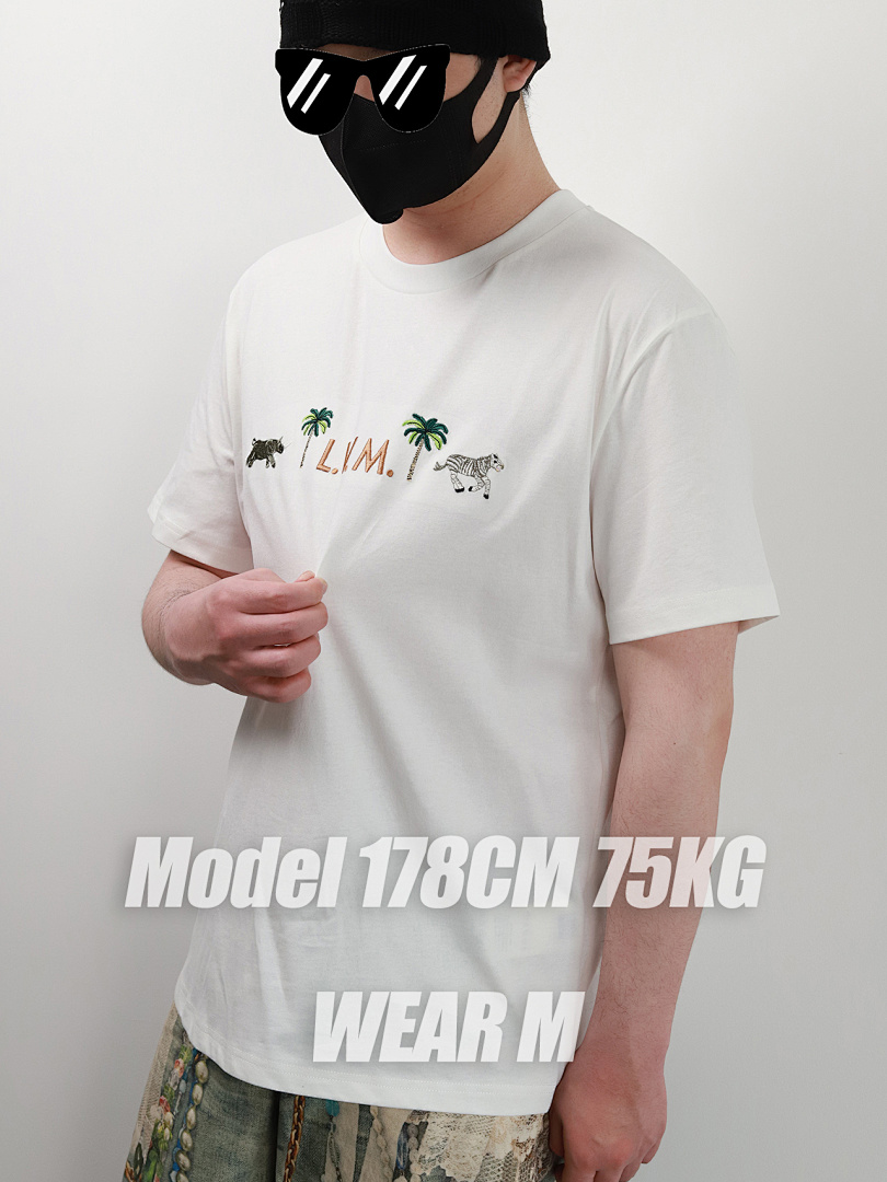 Other 1V Coconut Tree Embroidery Tee - Image 2