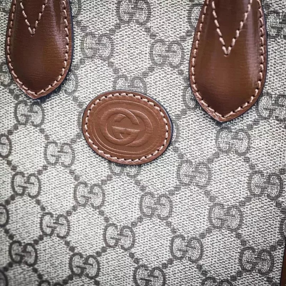 【A+ Item ID 8480 GUCCI GG-Retro Series Decorated With Interlocking Pairs G Mini T - Image 23