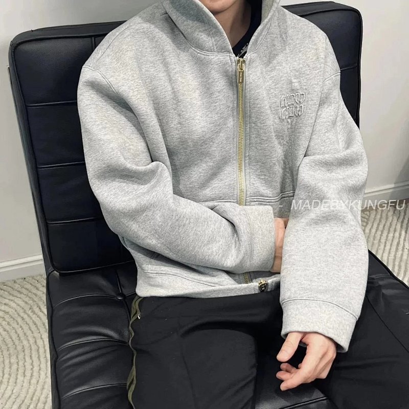 【A+ Item ID 8042 Miu -2023Ss-760G Heavy Weight Fabric (Double Sided Stacked Zipper), photo 1