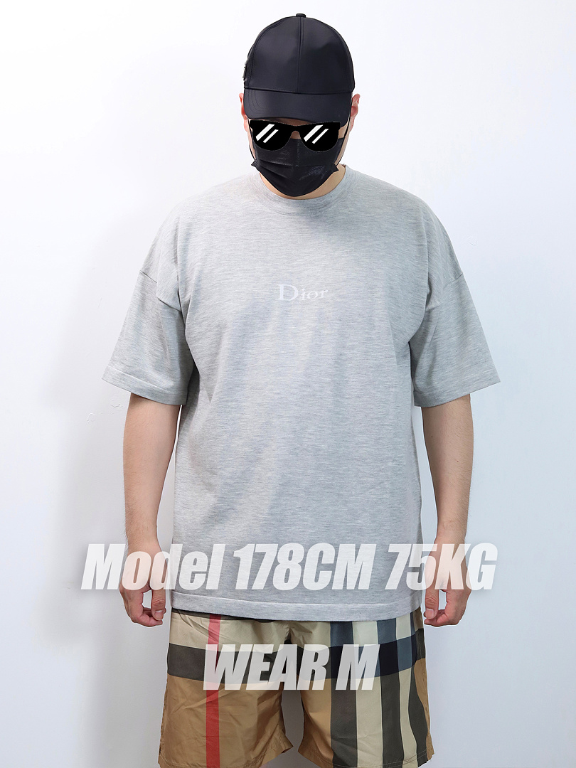 Other Or Oversized Loose Knitted Jacquard Tee - Image 3
