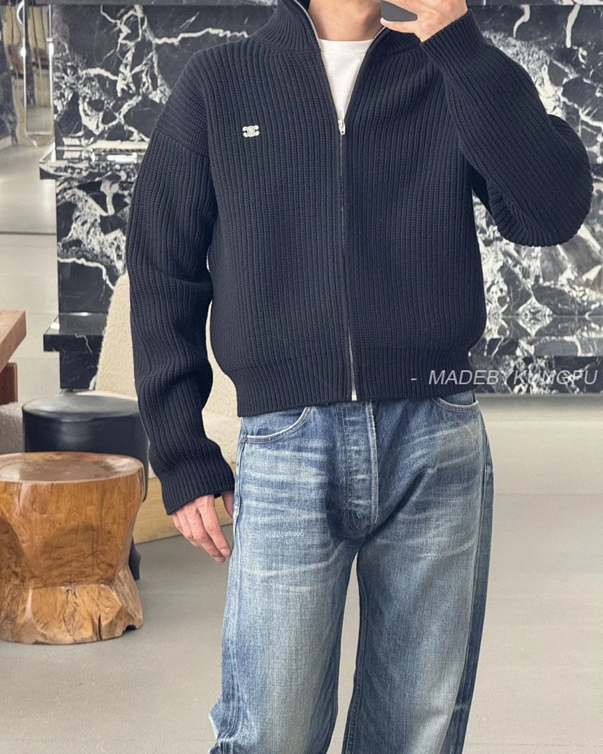 【A+ Item ID 8255 CEL1NE- Ribbing “ Wool Blend ” Turtleneck Long Sleeve Sweater (Same S) - Image 26