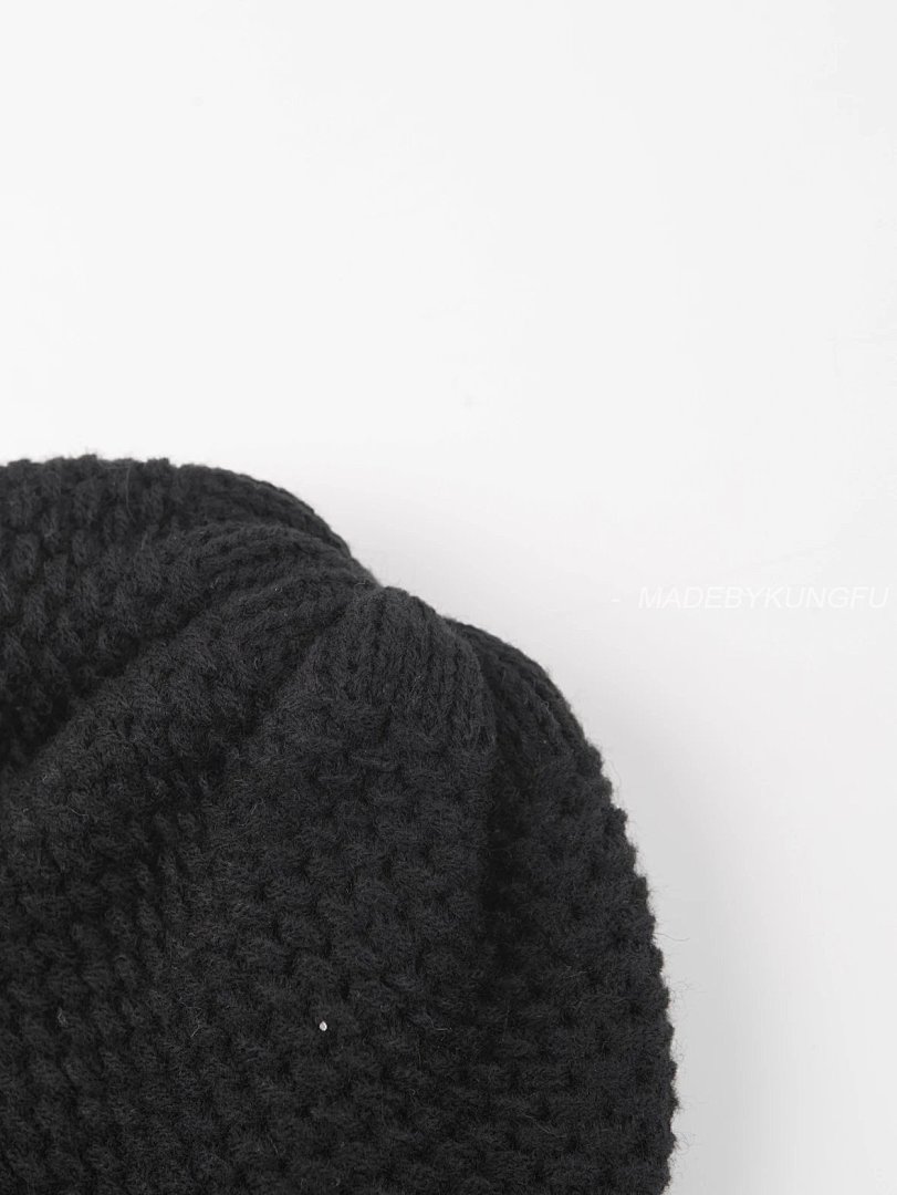【A+ Item ID 8418 Xiaoxiang Embroidered Logo Knitted _Wool And Cashmere Blended_ Woolen - Image 7