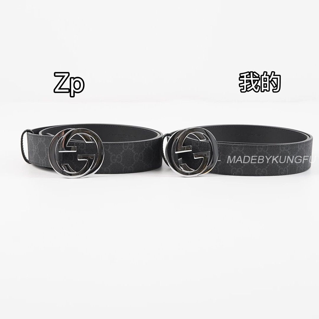 【A+ Item ID 8397 GUCC1 Pair G“ High-End Hardware ” Canvas Leather Belt With Buckle (Me) - Image 25