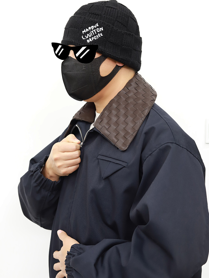 Other BV Woven Leather Collar Jacket - Image 5