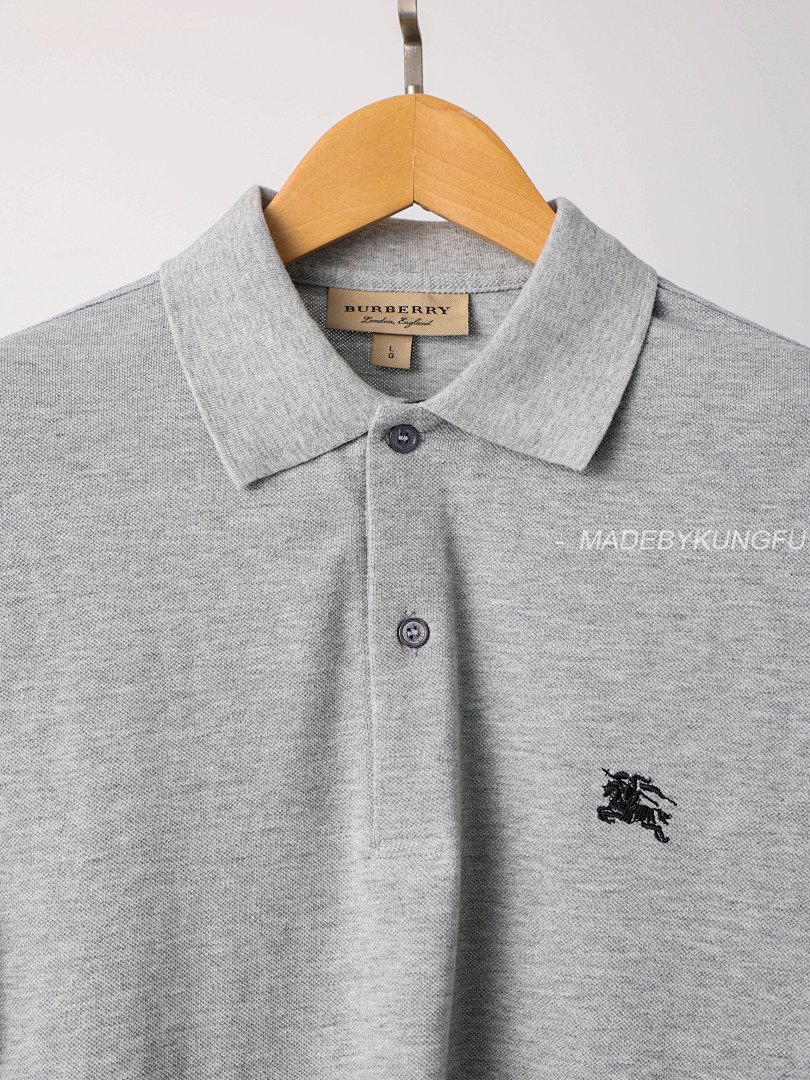 【A+ Item ID 8295 Burb3Rry-BBR-2021Ss- Classic (Plaid Collar Polo Short Sleeves Small) - Image 12