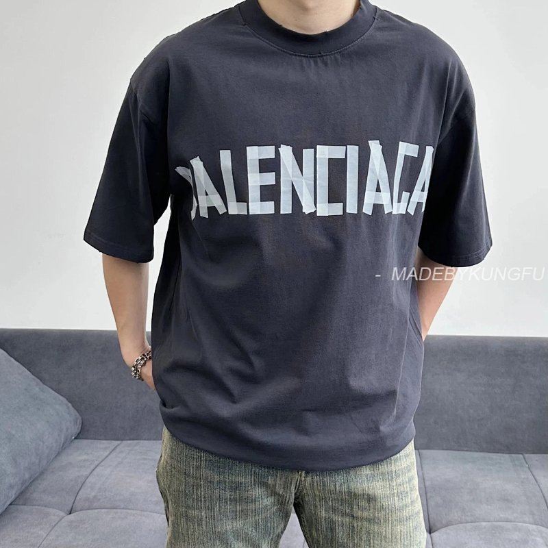 【A+ Item ID 8283 Balenc1Aga- Paris -2025Ss- Textured Paper Short Sleeves (White), photo 1