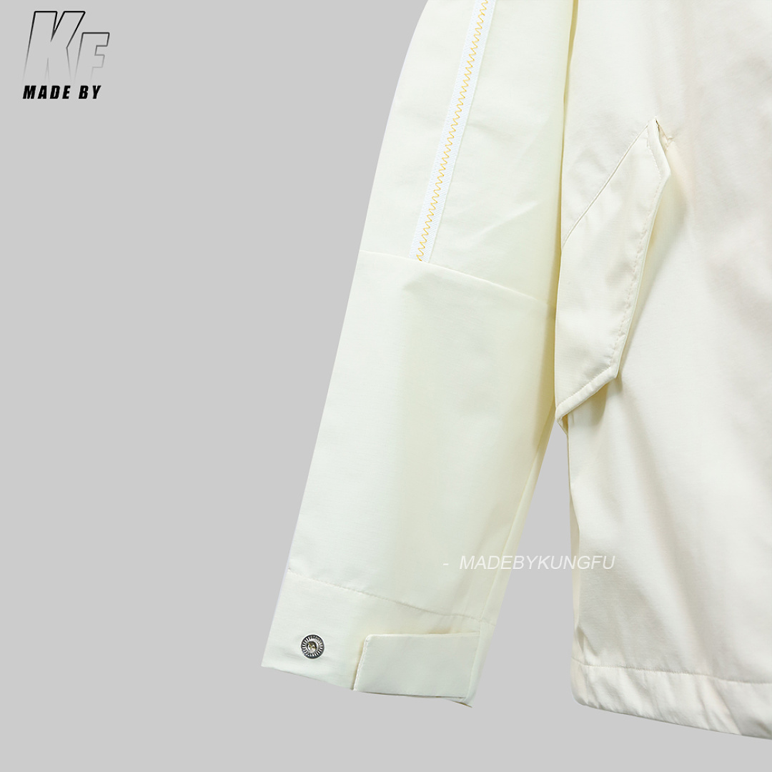Christian Louboutin MON Orange Stitched Windbreaker - Tear Resistant Tech - Image 14