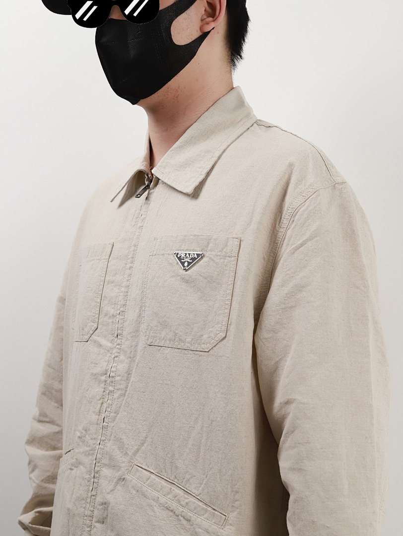 Christian Louboutin PRA Linen Jacket - Image 2